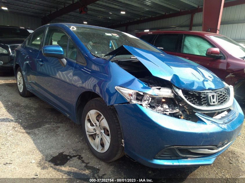 2015 HONDA CIVIC SEDAN LX - 19XFB2F53FE251260