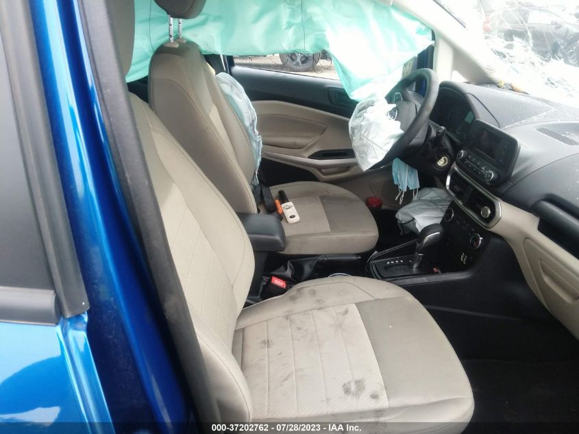 2022 FORD ECOSPORT S - MAJ6S3FL9NC464701