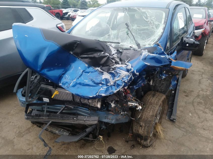 2022 FORD ECOSPORT S - MAJ6S3FL9NC464701
