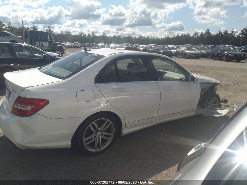 2014 MERCEDES-BENZ C-CLASS C 300 - WDDGF8AB6ER313459