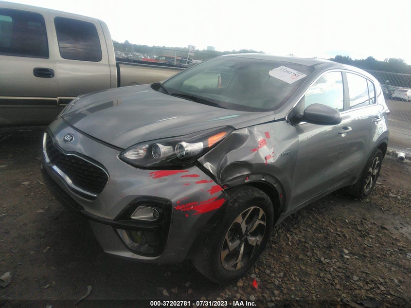 VIN KNDPMCAC5M7908292 2021 KIA SPORTAGE LX