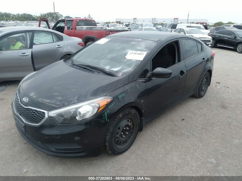 2016 KIA FORTE LX - KNAFK4A65G5560668