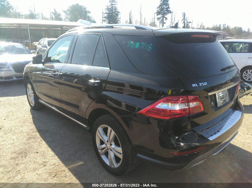 2013 MERCEDES-BENZ M-CLASS ML 350 - 4JGDA5HB0DA223569