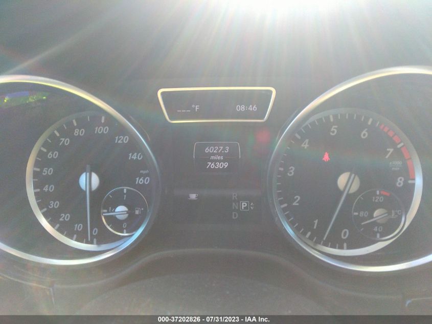 2013 MERCEDES-BENZ M-CLASS ML 350 - 4JGDA5HB0DA223569