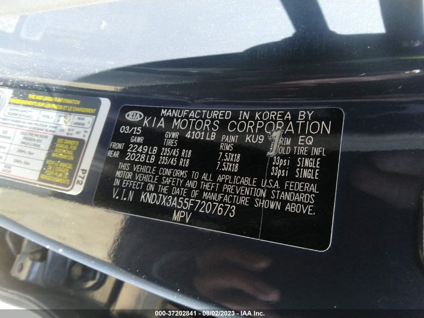 2015 KIA SOUL ! - KNDJX3A55F7207673