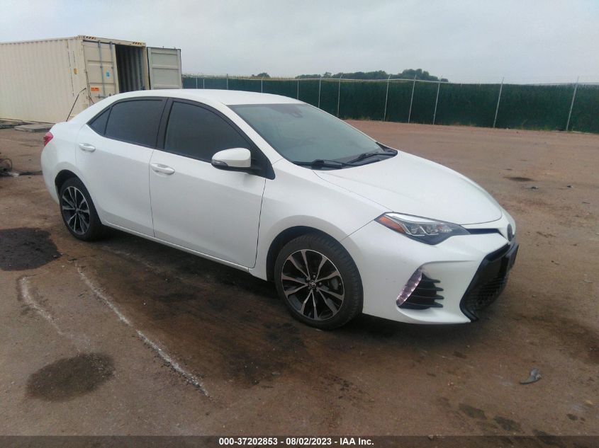 2019 TOYOTA COROLLA SE - 5YFBURHE8KP863607