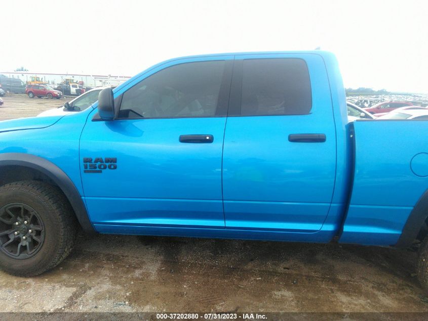 2021 RAM 1500 CLASSIC WARLOCK - 1C6RR7GGXMS549683