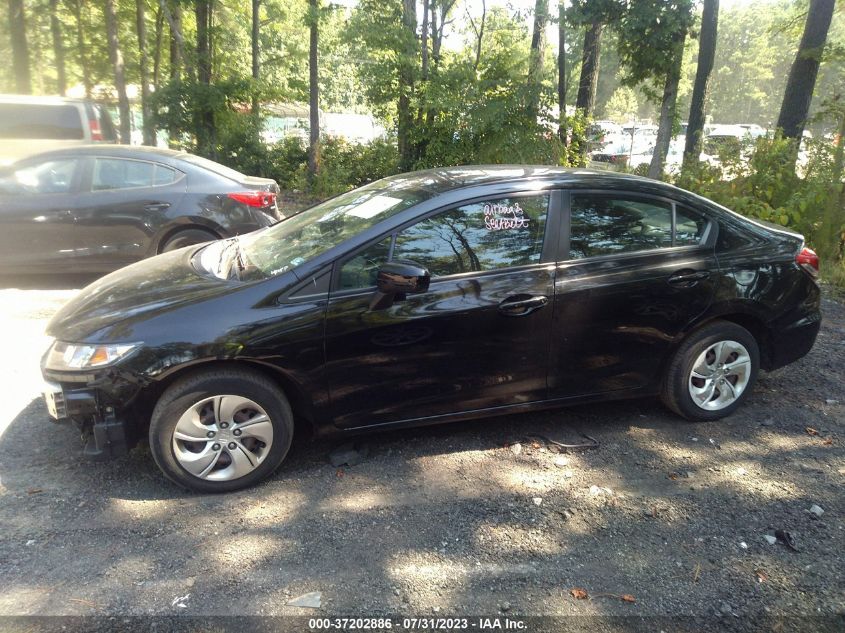 2015 HONDA CIVIC SEDAN LX - 2HGFB2F57FH552426