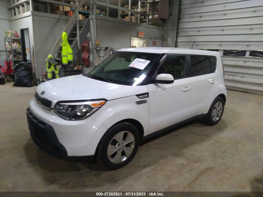 2016 KIA SOUL BASE - KNDJN2A23G7836601