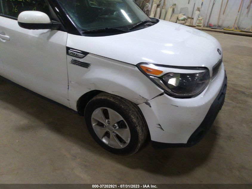 2016 KIA SOUL BASE - KNDJN2A23G7836601