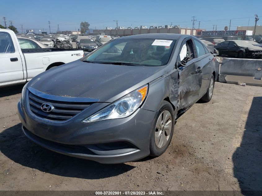 2014 HYUNDAI SONATA GLS - 5NPEB4AC9EH826968