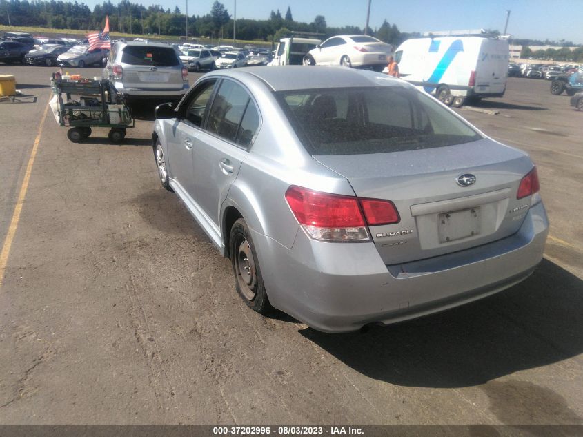 2013 SUBARU LEGACY 2.5I - 4S3BMBA68D3018200