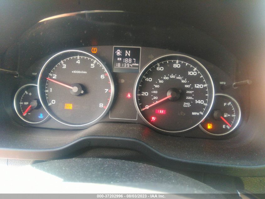 2013 SUBARU LEGACY 2.5I - 4S3BMBA68D3018200