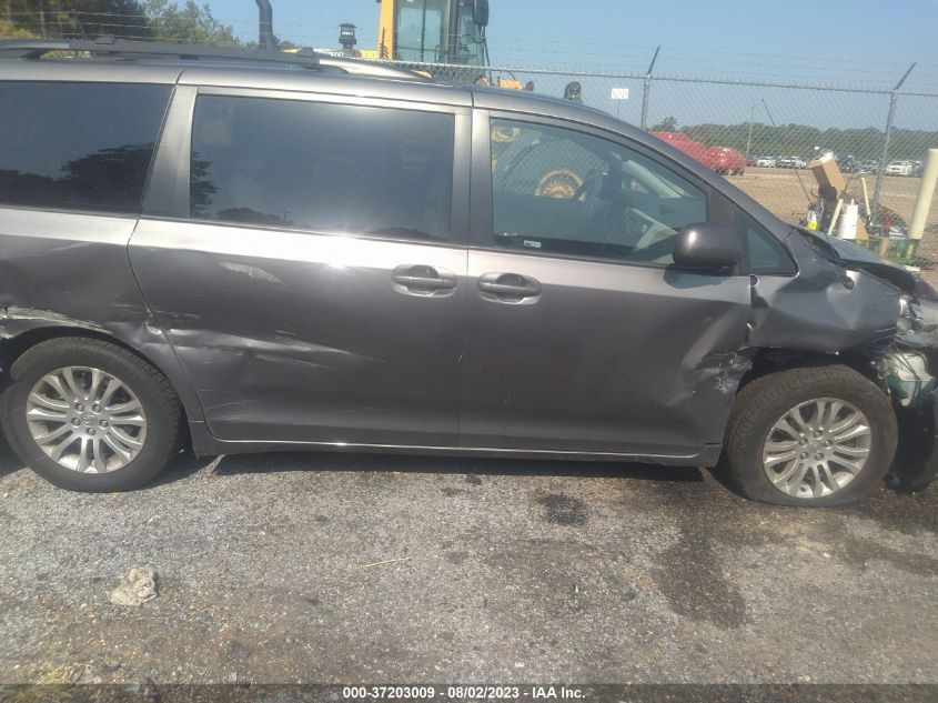 2014 TOYOTA SIENNA XLE/XLE AAS/LTD - 5TDYK3DCXES505292