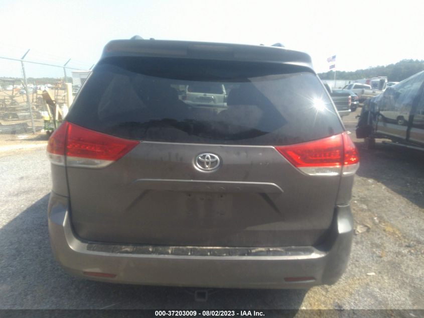 2014 TOYOTA SIENNA XLE/XLE AAS/LTD - 5TDYK3DCXES505292