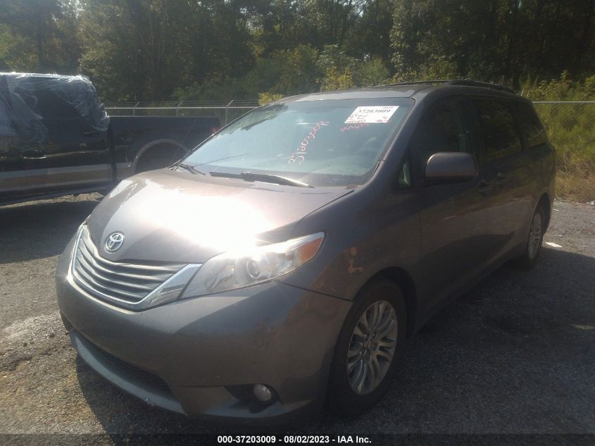 2014 TOYOTA SIENNA XLE/XLE AAS/LTD - 5TDYK3DCXES505292