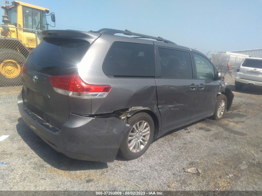 2014 TOYOTA SIENNA XLE/XLE AAS/LTD - 5TDYK3DCXES505292