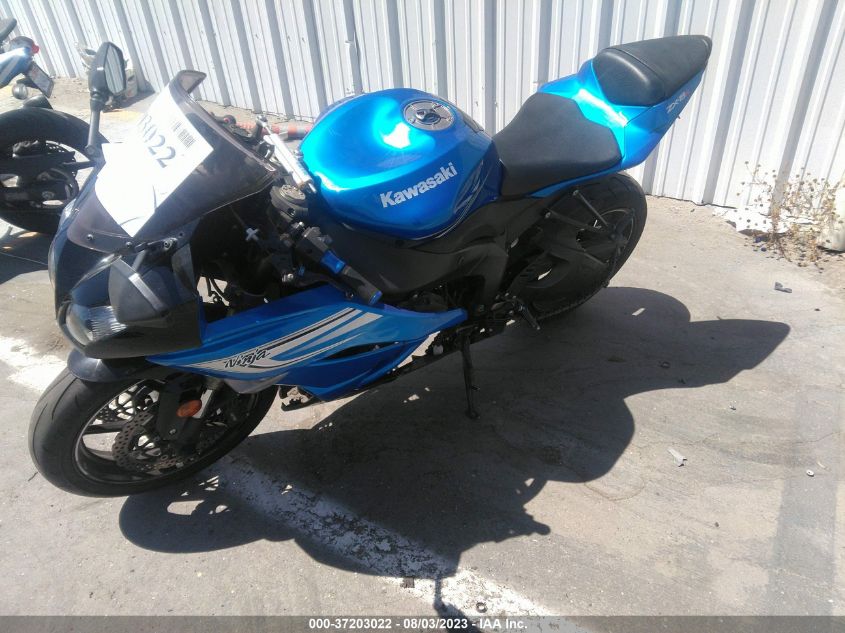 2011 KAWASAKI ZX600 R JKAZX4R1XBA026831