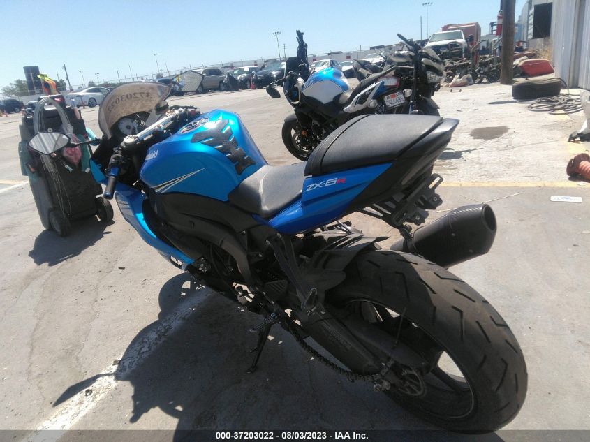 2011 KAWASAKI ZX600 R JKAZX4R1XBA026831