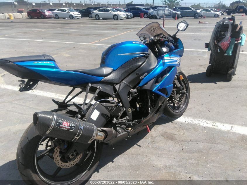 2011 KAWASAKI ZX600 R JKAZX4R1XBA026831
