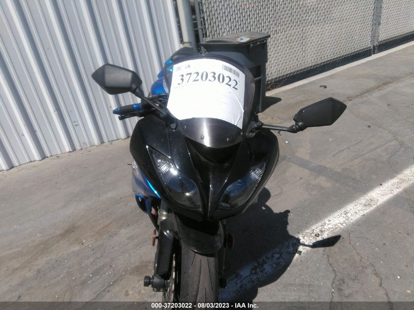 2011 KAWASAKI ZX600 R JKAZX4R1XBA026831