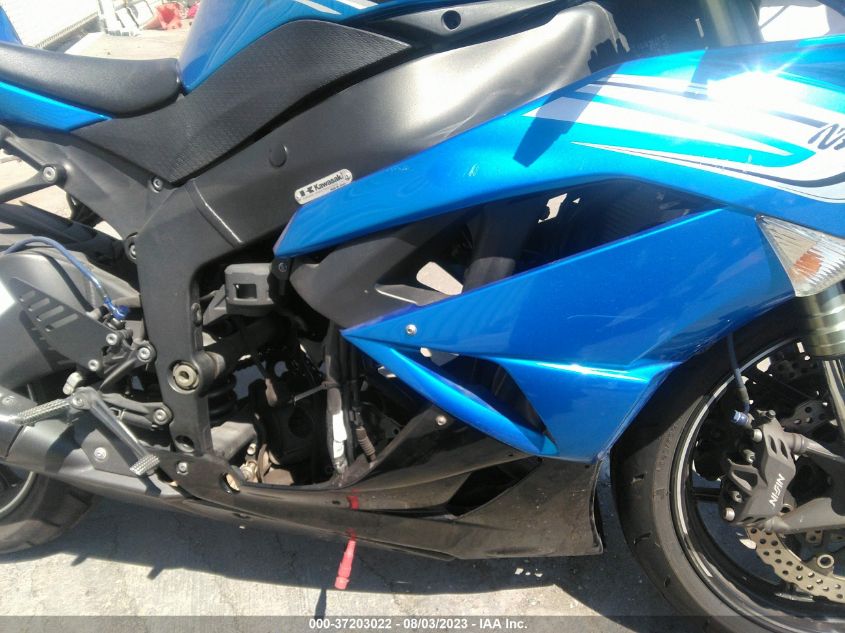 2011 KAWASAKI ZX600 R JKAZX4R1XBA026831