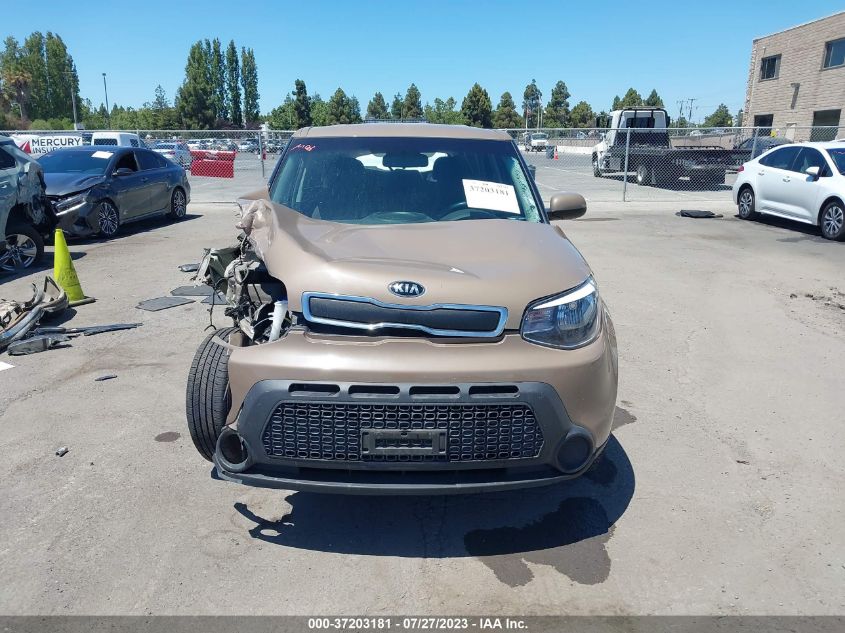 2015 KIA SOUL BASE - KNDJN2A23F7169009