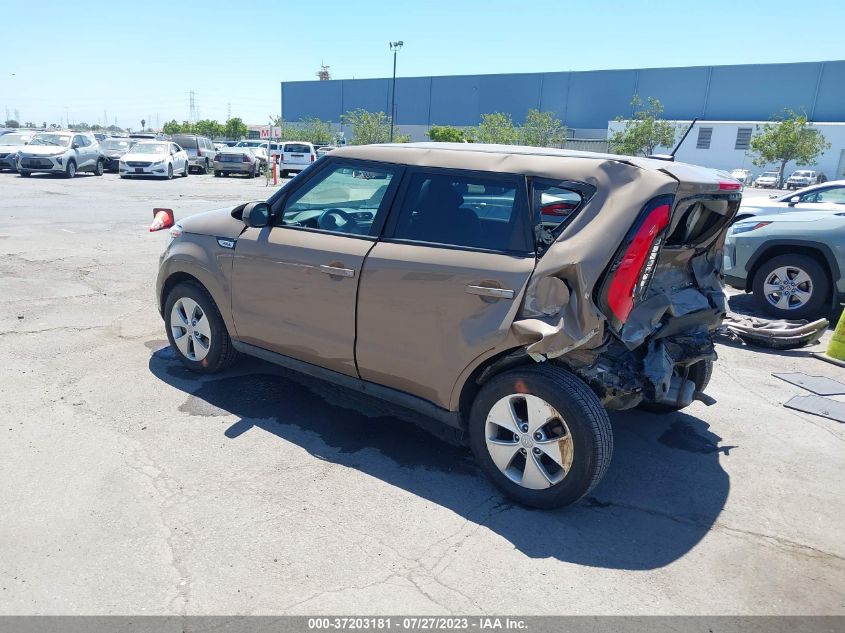 2015 KIA SOUL BASE - KNDJN2A23F7169009