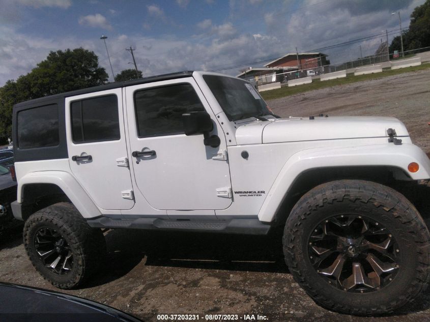 2013 JEEP WRANGLER UNLIMITED SAHARA - 1C4BJWEG0DL597167