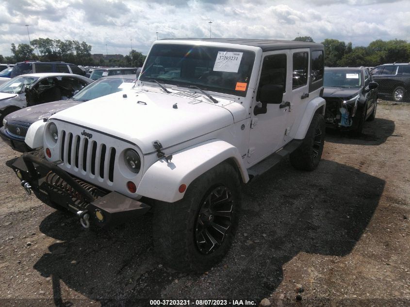 2013 JEEP WRANGLER UNLIMITED SAHARA - 1C4BJWEG0DL597167
