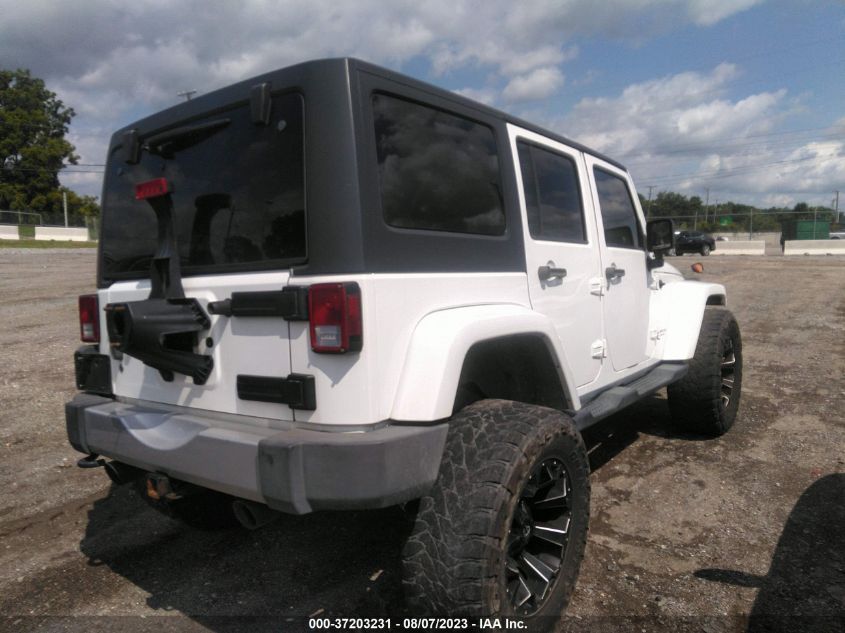 2013 JEEP WRANGLER UNLIMITED SAHARA - 1C4BJWEG0DL597167