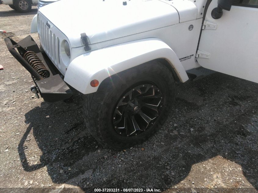 2013 JEEP WRANGLER UNLIMITED SAHARA - 1C4BJWEG0DL597167