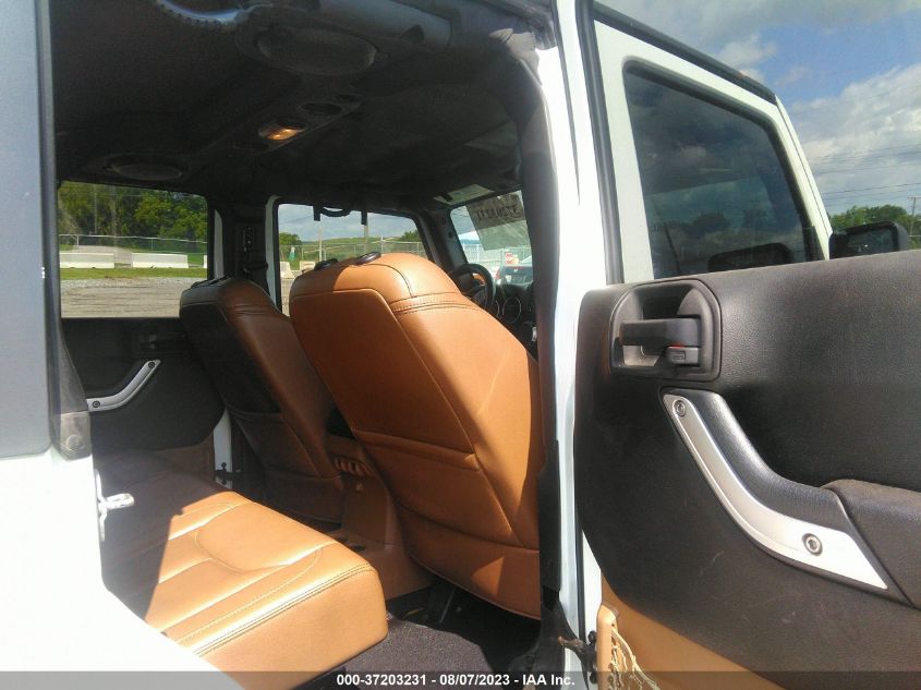 2013 JEEP WRANGLER UNLIMITED SAHARA - 1C4BJWEG0DL597167