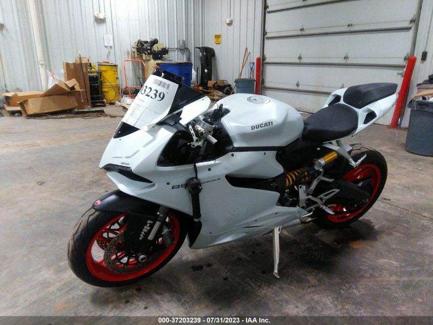 2014 DUCATI SUPERBIKE 899 PANIGALE ZDM14BUW9EB015602