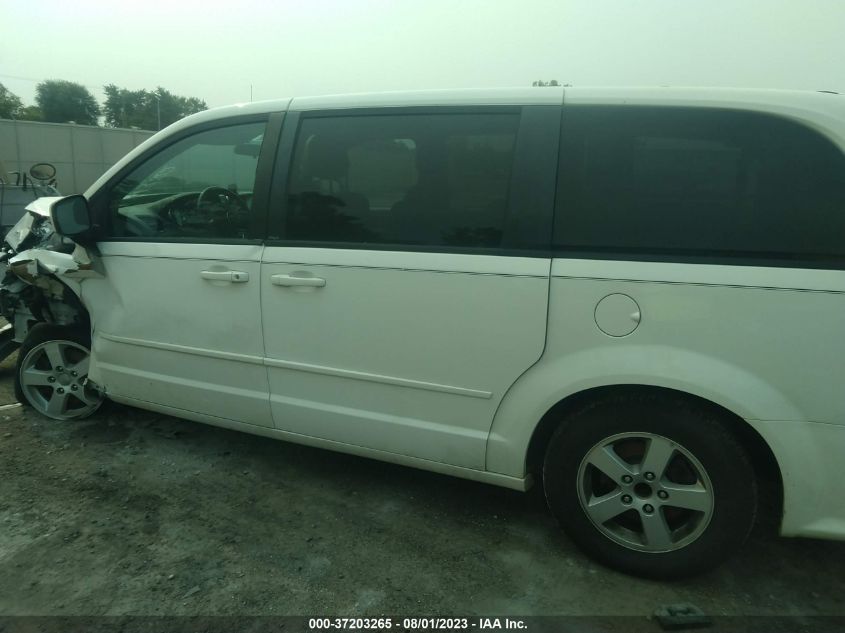 2013 DODGE GRAND CARAVAN SXT - 2C4RDGCG9DR524322