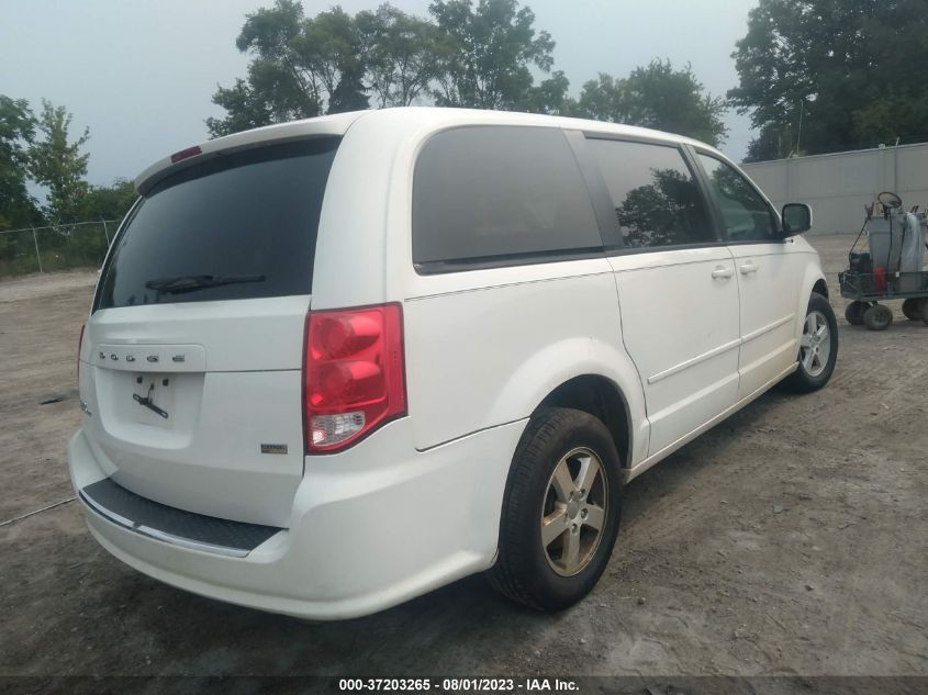 2013 DODGE GRAND CARAVAN SXT - 2C4RDGCG9DR524322