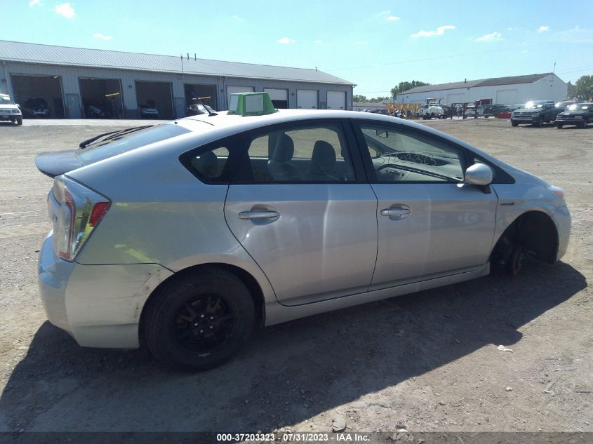 2013 TOYOTA PRIUS - JTDKN3DU7D5553990