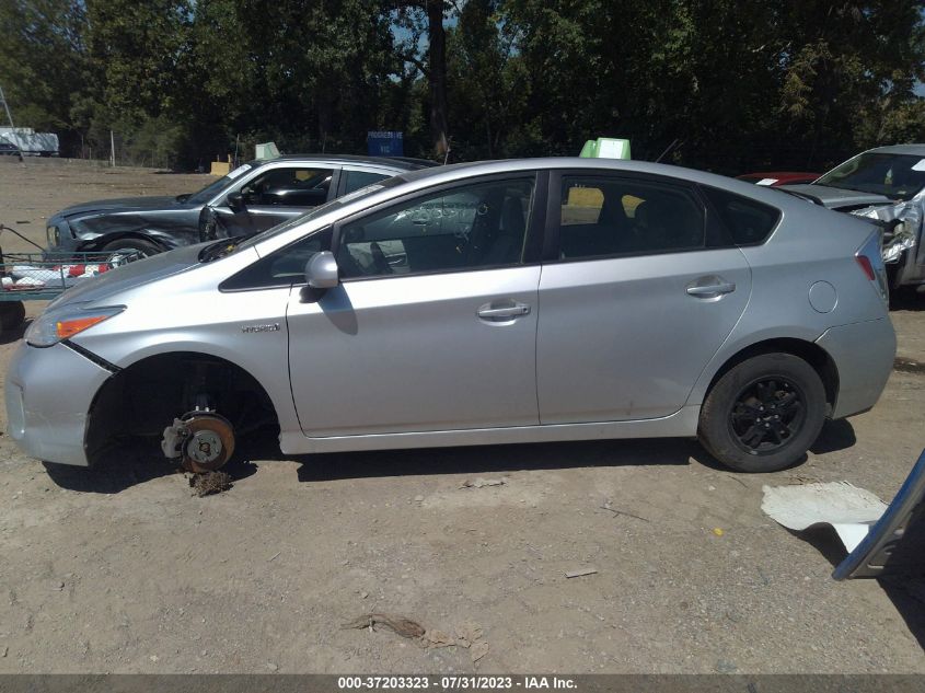 2013 TOYOTA PRIUS - JTDKN3DU7D5553990