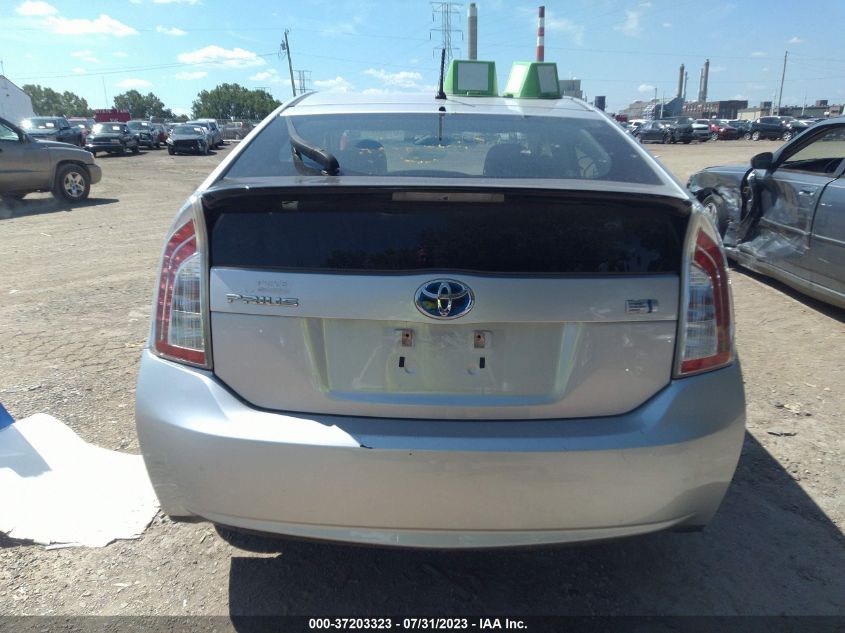 2013 TOYOTA PRIUS - JTDKN3DU7D5553990