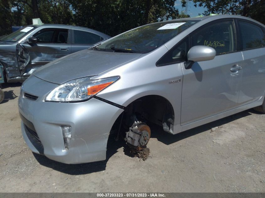 2013 TOYOTA PRIUS - JTDKN3DU7D5553990