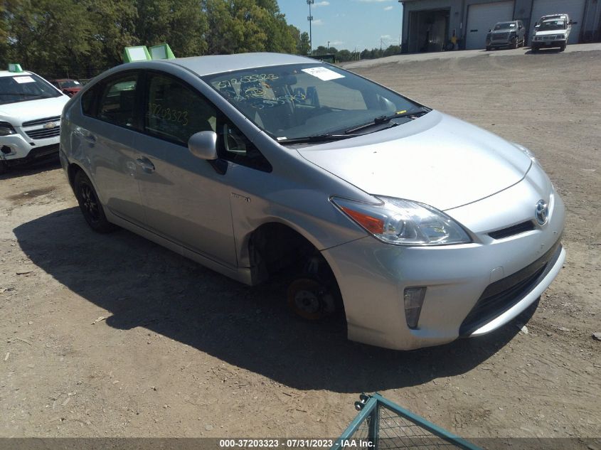 2013 TOYOTA PRIUS - JTDKN3DU7D5553990