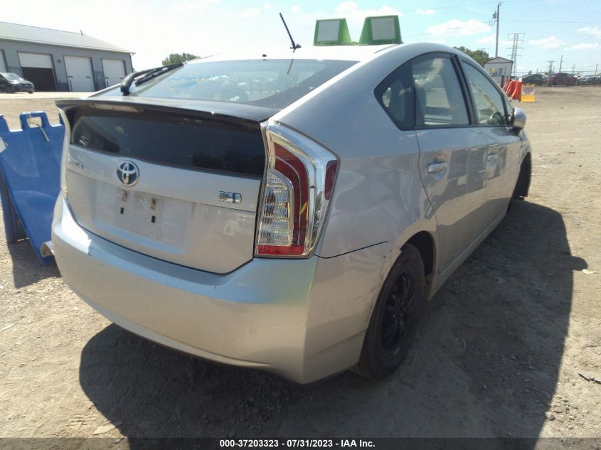 2013 TOYOTA PRIUS - JTDKN3DU7D5553990