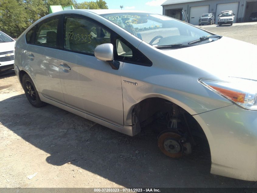 2013 TOYOTA PRIUS - JTDKN3DU7D5553990
