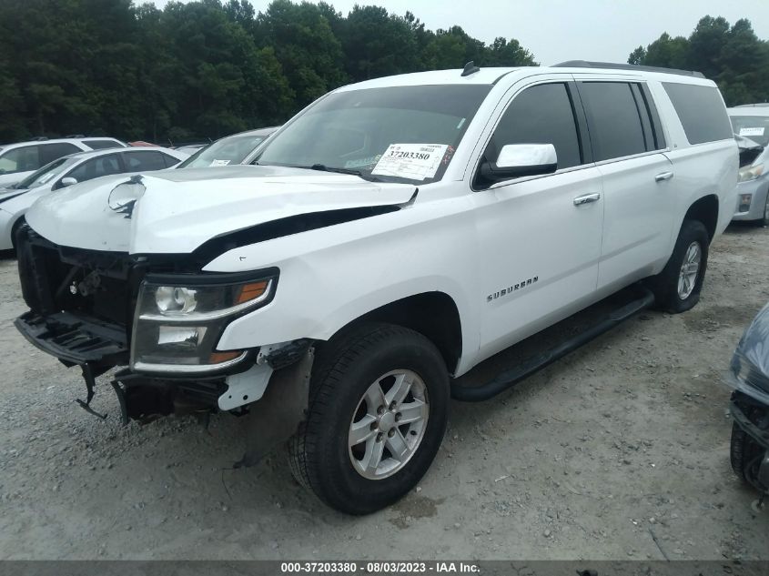 2015 CHEVROLET SUBURBAN LT - 1GNSCJKC1FR274624