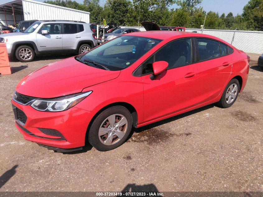 2017 CHEVROLET CRUZE LS - 1G1BC5SM1H7119913