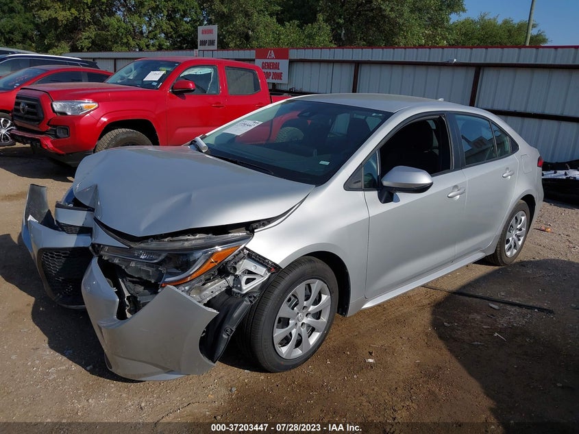 VIN 5YFEPMAE8NP273929 2022 TOYOTA COROLLA LE