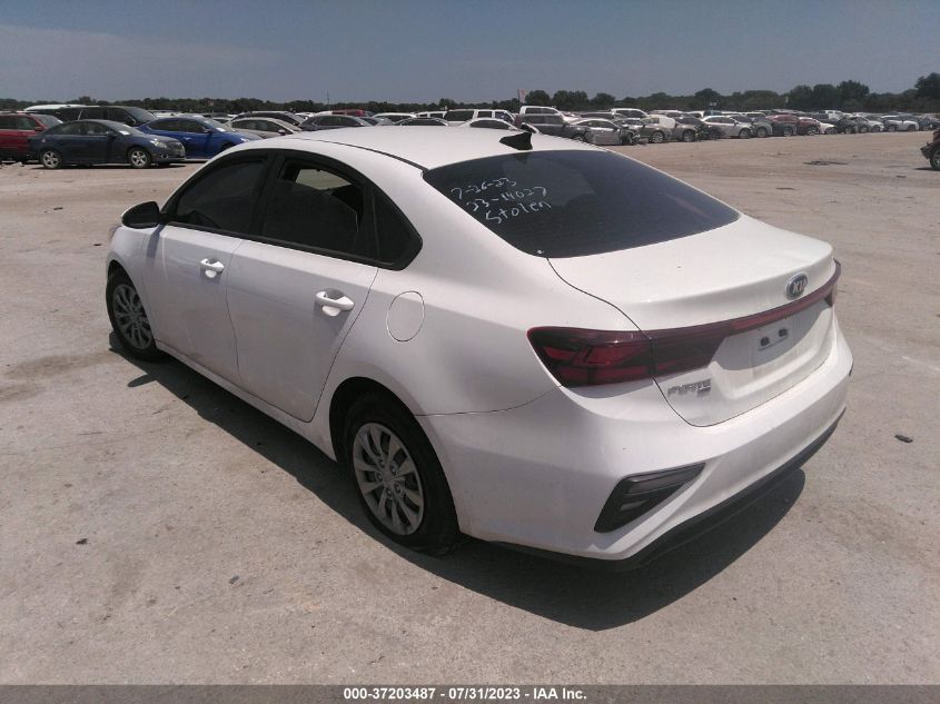 2021 KIA FORTE FE - 3KPF24AD9ME311257