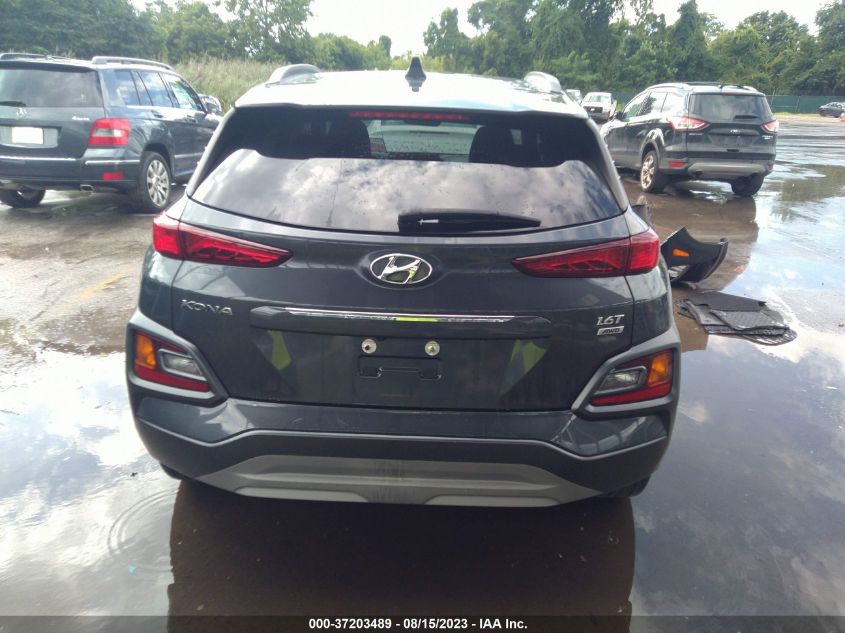 2020 HYUNDAI KONA LIMITED - KM8K3CA55LU550007