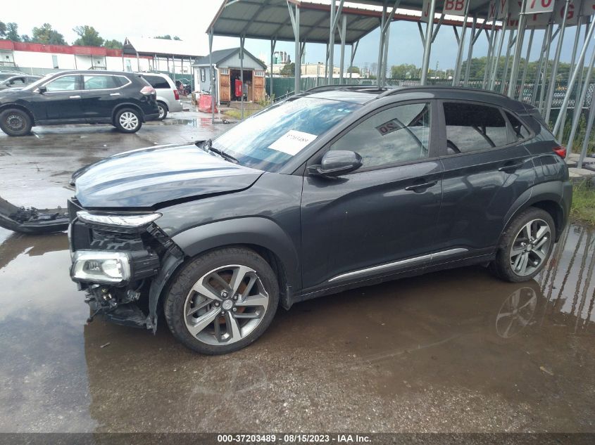 2020 HYUNDAI KONA LIMITED - KM8K3CA55LU550007