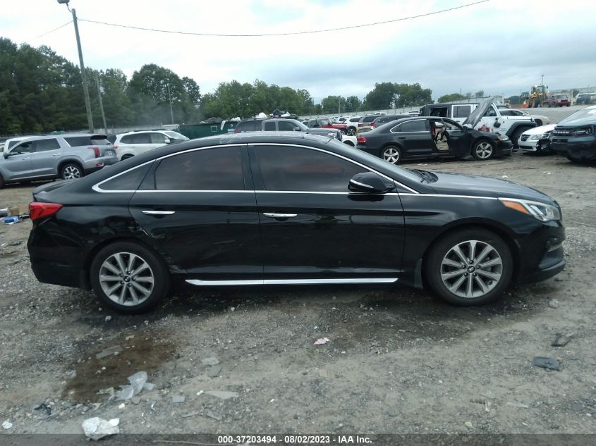 2016 HYUNDAI SONATA 2.4L LIMITED - 5NPE34AF2GH319047